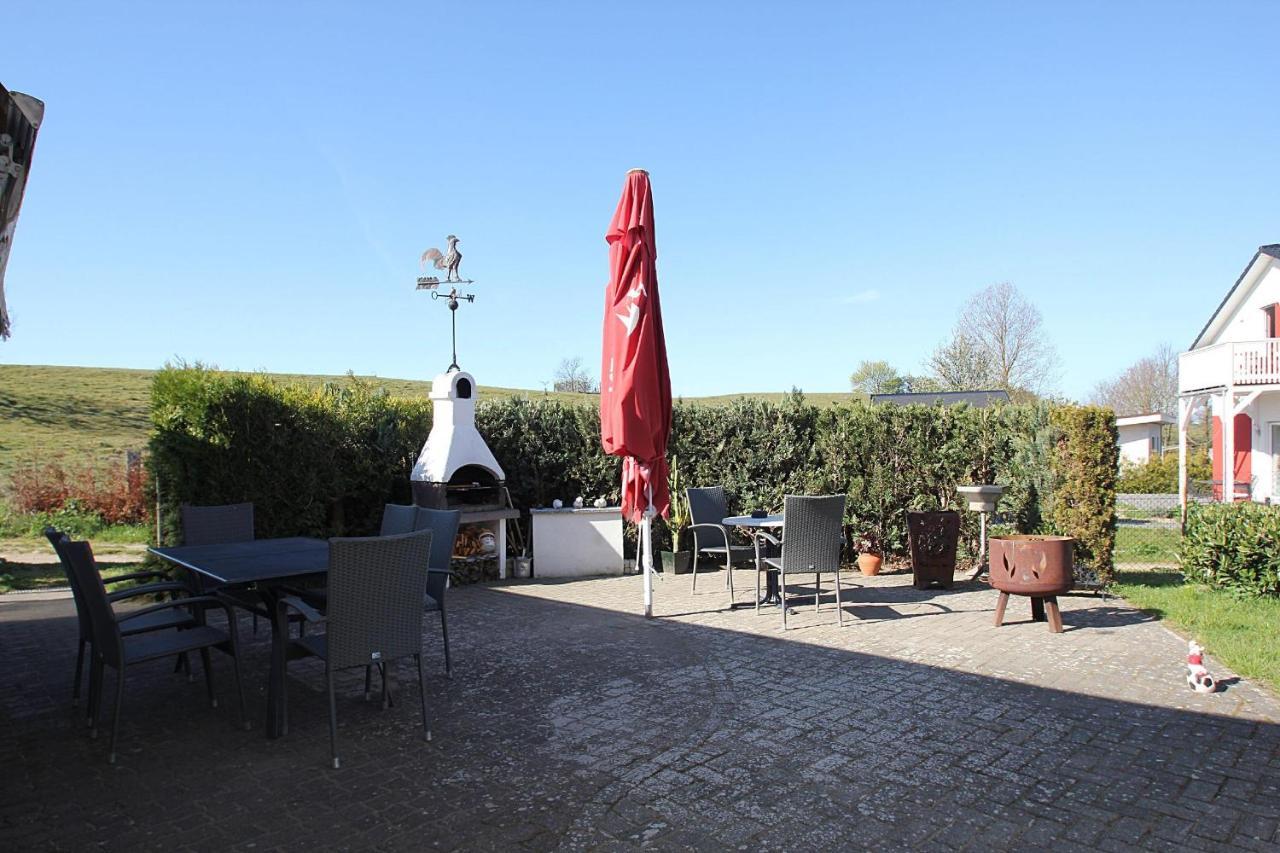 F-1016 Haus Maigloeckchen Doppelzimmer 03 Terrasse, Fruehstueck Goehren  Esterno foto